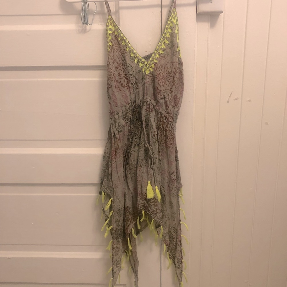 Cute little sheer dress beach coverup